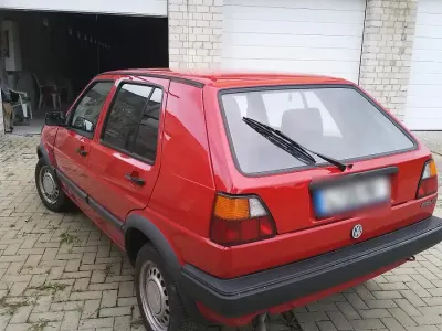 Gebraucht VW Golf II 55 PS (40 kW) 1990 Rot Kleinwagen