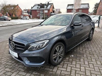 Schwarz Gebraucht 2015 Mercedes C250 AMG Kombi | 10.490 € (Fairer Preis)
