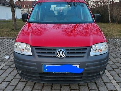Gebraucht VW Caddy Life 75 PS (55 kW) 2006 Rot Van / Kleinbus