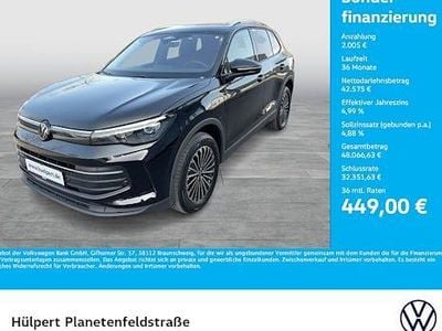 Neu VW Tiguan Life 204 PS (150 kW) 2025 Schwarz SUV