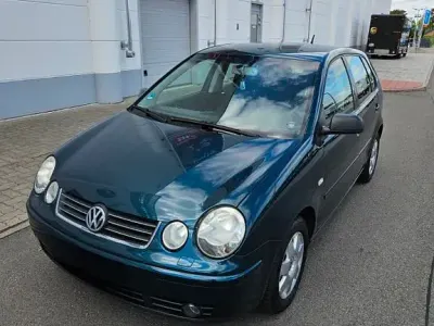 Gebraucht VW Polo Highline 75 PS (55 kW) 2005 Grün Kleinwagen