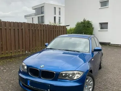 Gebraucht BMW 116 122 PS (89 kW) 2008 Blau Kleinwagen