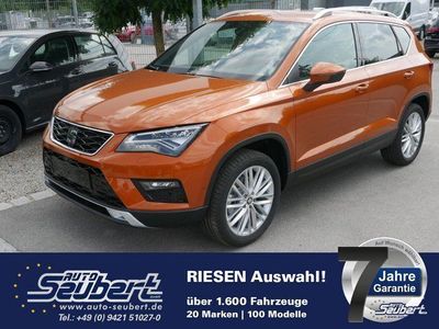 gebraucht Seat Ateca 2.0 TDI DPF DSG XCELLENCE * 4DRIVE * ACC * TOP-VIEW-KAMERA * VOLL-LED * NAVI * PARKLENKASSISTENT