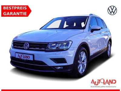 Pure white Gebraucht 2020 VW Tiguan Highline SUV | 25.990 € (Fairer Preis)
