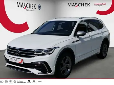 Gebraucht VW Tiguan Allspace R-line 200 PS (147 kW) 2022 Pure white SUV