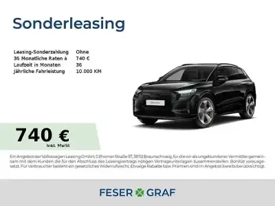 Neu Audi Q4 e-tron Ambiente 219 kW (299 PS) 2026 Mythosschwarz metallic SUV
