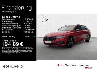 Gebraucht Skoda Octavia First Edition 110 PS (80 kW) 2020 Rot Kombi