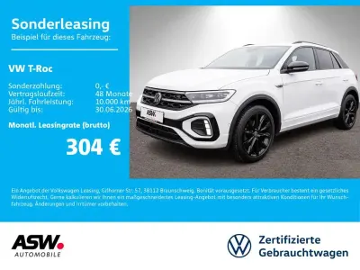 Używany VW T-Roc R-line 150 KM (110 kW) 2023 Biały SUV