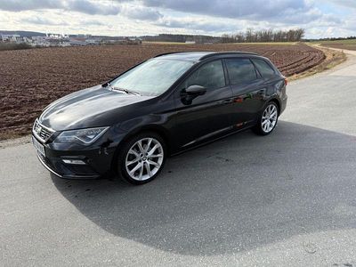 Usata Seat Leon FR 150 CV (110 kW) 2019 Nero Station wagon