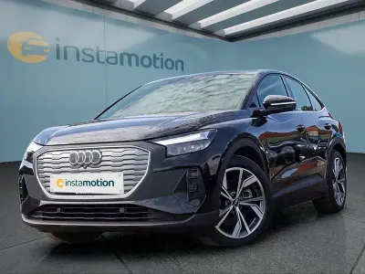 Gebraucht Audi Q4 Sportback e-tron 150 kW (204 PS) 2023 Schwarz SUV