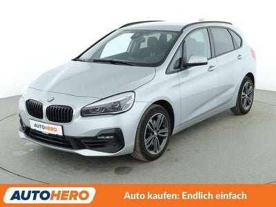 Gebraucht BMW 220 Active Tourer Sport Line 192 PS (141 kW) 2018 Silber Van / Kleinbus