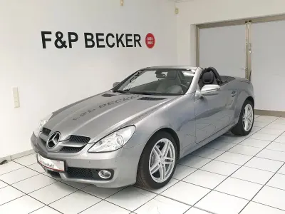 Usata Mercedes SLK200 184 CV (135 kW) 2009 Argento Cabrio