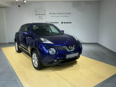 Gebraucht Nissan Juke Acenta 117 PS (86 kW) 2015 Blau SUV
