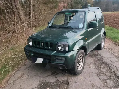 Used Suzuki Jimny 86 HP (63 kW) 2010 Green SUV