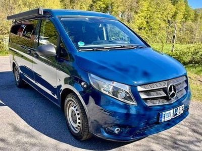 Usata Mercedes V220 Marco Polo 163 CV (119 kW) 2015 Blu Monovolume