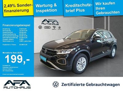 Gebraucht VW T-Roc Life 150 PS (110 kW) 2025 Schwarz SUV