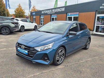 Neu Hyundai i20 N Line 79 PS (58 kW) 2025 Blau Limousine
