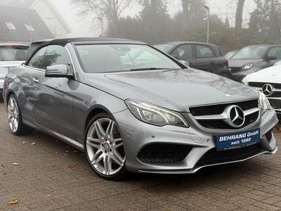 Silber Gebraucht 2014 Mercedes E400 AMG Cabrio | 26.680 € (Teuer)