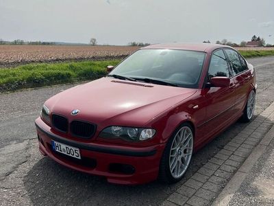 gebraucht BMW 320 D e46 Limousine Imolarot M-Paket außen und innen