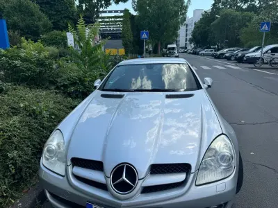 Gebraucht Mercedes SLK200 184 PS (135 kW) 2009 Silber Cabrio