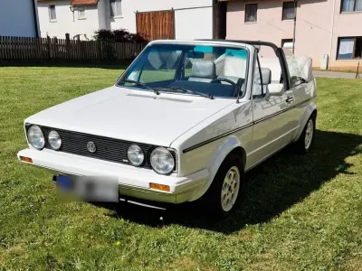 Gebraucht VW Golf Cabriolet 70 PS (51 kW) 1983 Weiß Cabrio
