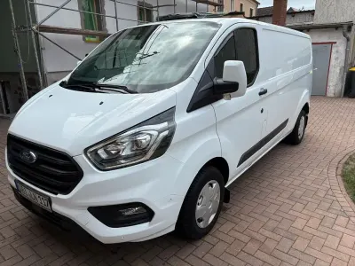 Gebraucht Ford Transit Custom 131 PS (96 kW) 2020 Weiß Van / Kleinbus