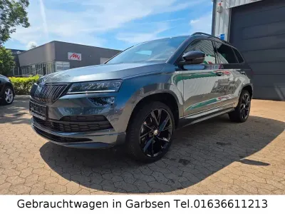 Gebraucht Skoda Karoq SportLine 150 PS (110 kW) 2021 Grau SUV