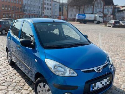 Gebraucht Hyundai i10 Style 67 PS (49 kW) 2008 Blau Kleinwagen