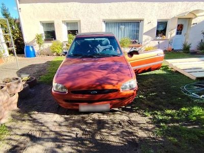 Gebraucht Ford Escort Cabriolet 75 PS (55 kW) 1996 Orange Cabrio