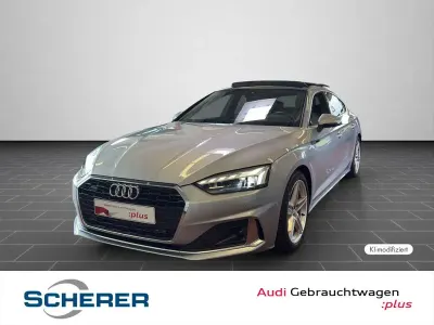 Gebraucht Audi A5 Sportback Advanced Plus 204 PS (150 kW) 2024 Florettsilber metallic Kleinwagen