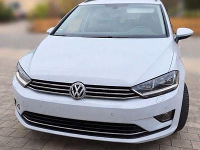 Gebraucht VW Golf Sportsvan Sound 125 PS (91 kW) 2017 Weiß Van / Kleinbus