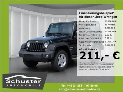 Gebraucht Jeep Wrangler Unlimited Sport 200 PS (147 kW) 2014 Schwarz SUV