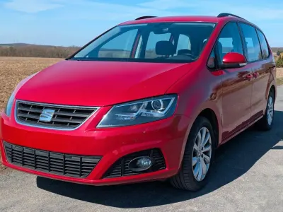 Gebraucht Seat Alhambra Style 184 PS (135 kW) 2018 Rot Van / Kleinbus
