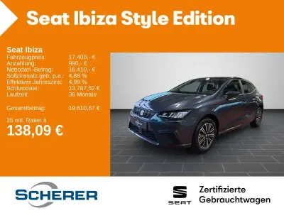 Second-hand Seat Ibiza Style 116 CP (85 kW) 2024 Gri Hatchback