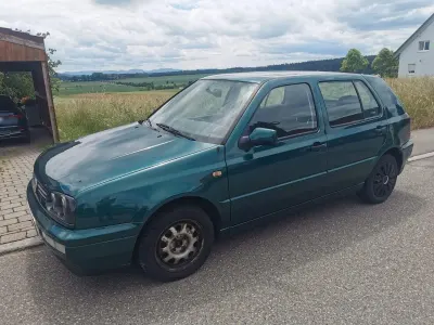 Gebraucht VW Golf III 75 PS (55 kW) 1997 Grün Limousine