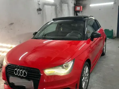 Usata Audi A1 S-Line 143 CV (105 kW) 2012 Rosso Utilitaria