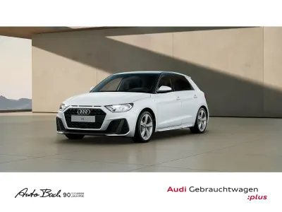 Gebraucht Audi A1 Sportback S-Line 95 PS (69 kW) 2025 Gletscherweiß metallic Kleinwagen