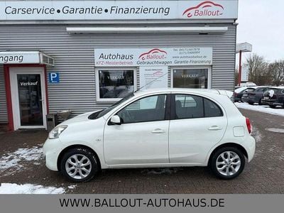 Gebraucht Nissan Micra Acenta 80 PS (58 kW) 2014 Weiß Limousine