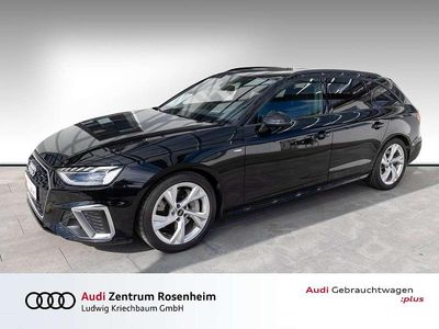 Mythosschwarz metallic Gebraucht 2022 Audi A4 Ambiente Kombi | 38.880 € (Teuer)
