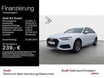 Weiß Gebraucht 2022 Audi A4 Design Kombi | 22.890 € (Guter Preis)