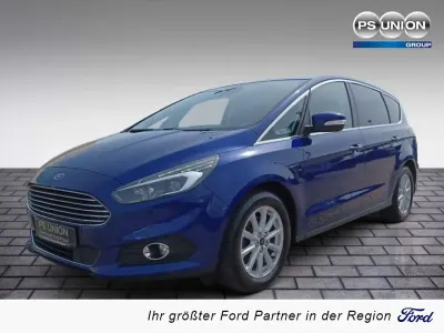 Gebraucht Ford S-MAX Titanium 150 PS (110 kW) 2017 Indicblau Van / Kleinbus