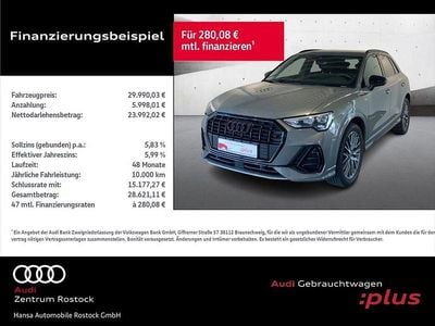 Gebraucht Audi Q3 S-Line 150 PS (110 kW) 2022 Chronosgrau metallic SUV