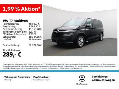 Gebraucht VW Multivan Life 150 PS (110 kW) 2025 Schwarz Van