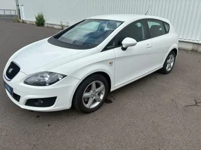 Gebraucht Seat Leon 125 PS (91 kW) 2010 Weiß Kleinwagen