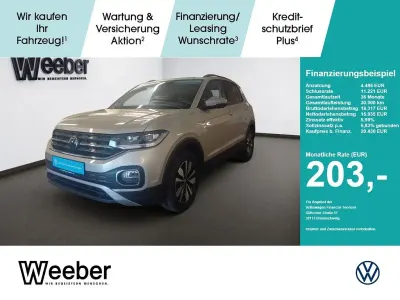 Gebraucht VW T-Cross Move 110 PS (80 kW) 2023 Ivory silver (metallic) SUV