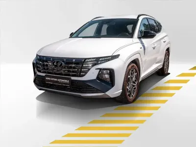 Gebraucht Hyundai Tucson N Line 179 PS (131 kW) 2024 Weiß SUV