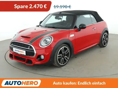 Gebraucht Mini Cooper S Cabriolet 192 PS (141 kW) 2019 Rot Cabrio