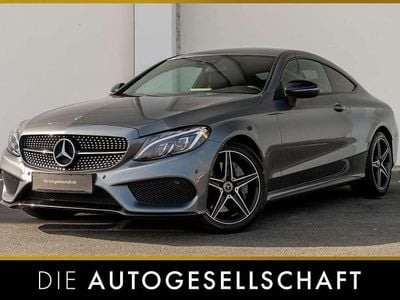 Gebraucht Mercedes C250 AMG line 204 PS (150 kW) 2018 Selenitgrau  metalliclack Coupé
