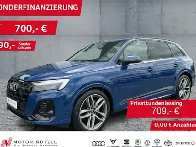 Gebraucht Audi Q7 S-Line 286 PS (210 kW) 2024 Ascariblau metallic SUV