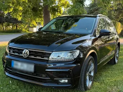 Gebraucht VW Tiguan R-line 190 PS (139 kW) 2019 Schwarz SUV